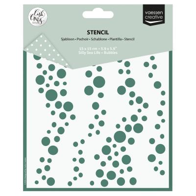 Vaessen Creative Carla Creates Stencil - Bubbles